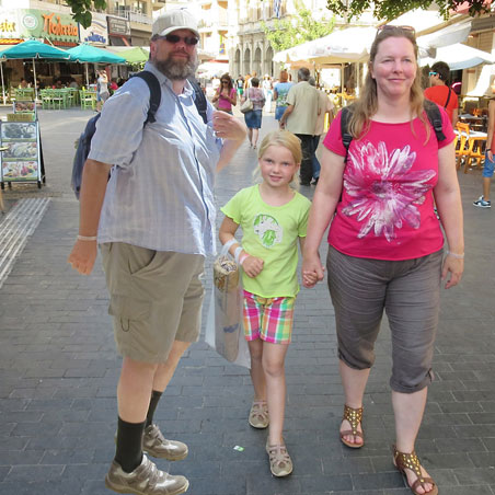 Norbert, Celina und Manuela