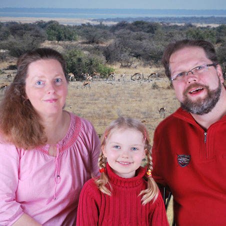 Manuela, Celina und Norbert