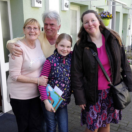 Sonja, Erwin, Celina and Manuela