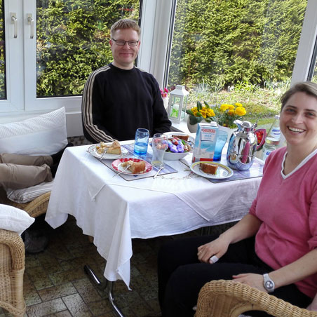 Manuela, Matthias and Svenja