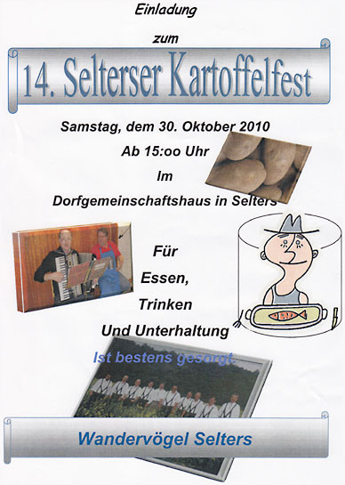 Kartoffelfest in Selters