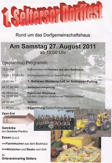 Dorffest in Selters