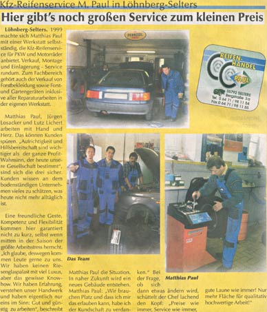 Reifenservice M. Paul